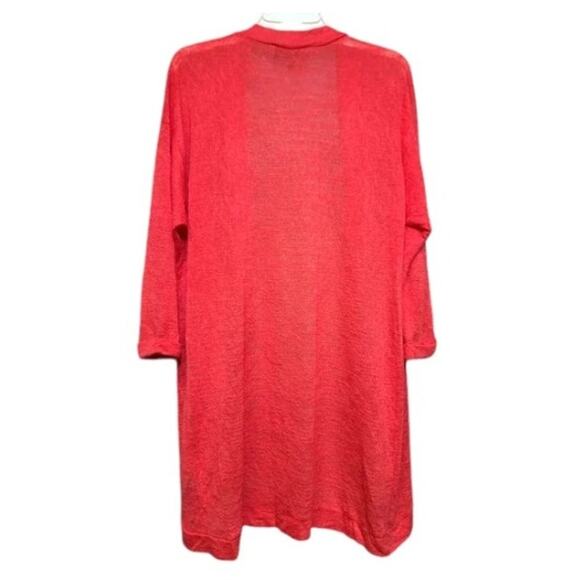 Anthropologie Sunday In Brooklyn Cardigan Pink Slub Knit Size Small - Picture 2 of 4